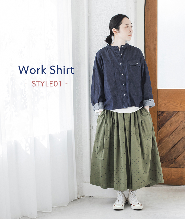 NORTHERN TRUCK デニムシャツのコーディネート