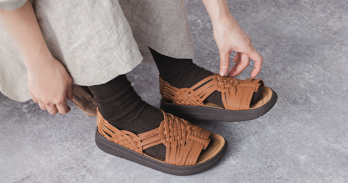 毎日に寄り添う、大人のための一足【MALIBU SANDALS】素肌に心地よく 