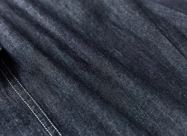 NORTHERN TRUCK カーゴバルーンパンツ インディゴネイビー 生地アップ デニム調