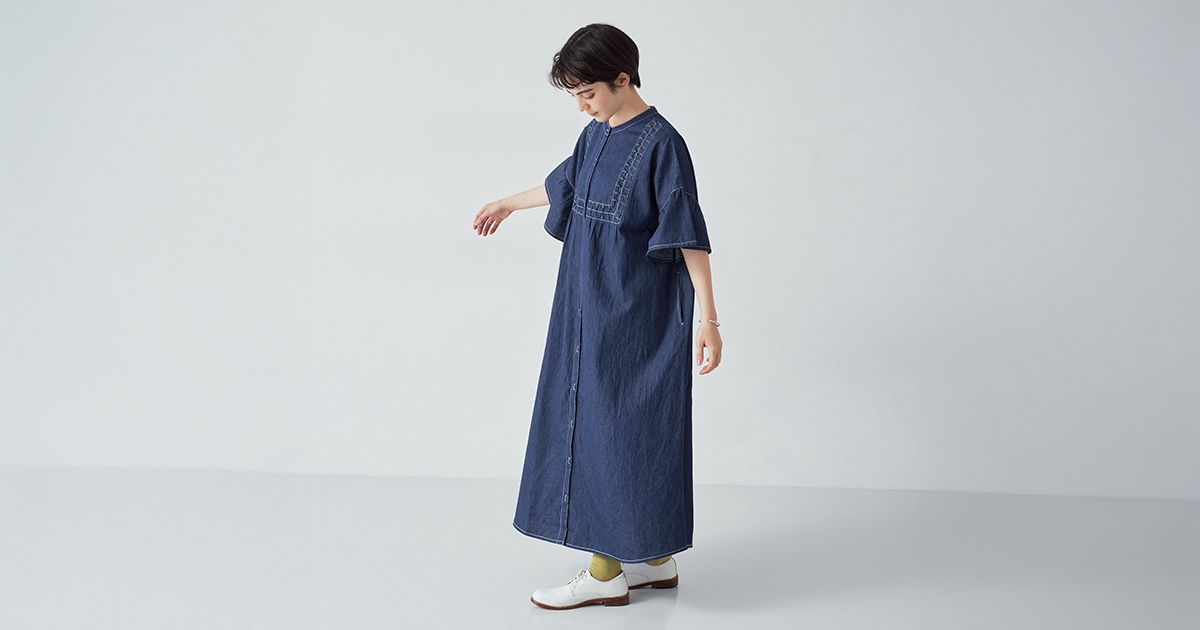日々の装いに、やさしい陰影を【LUPILIEN by natulan】スモッキングが
