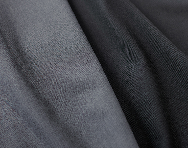 &yarn サイドタックワイドパンツ 生地アップ