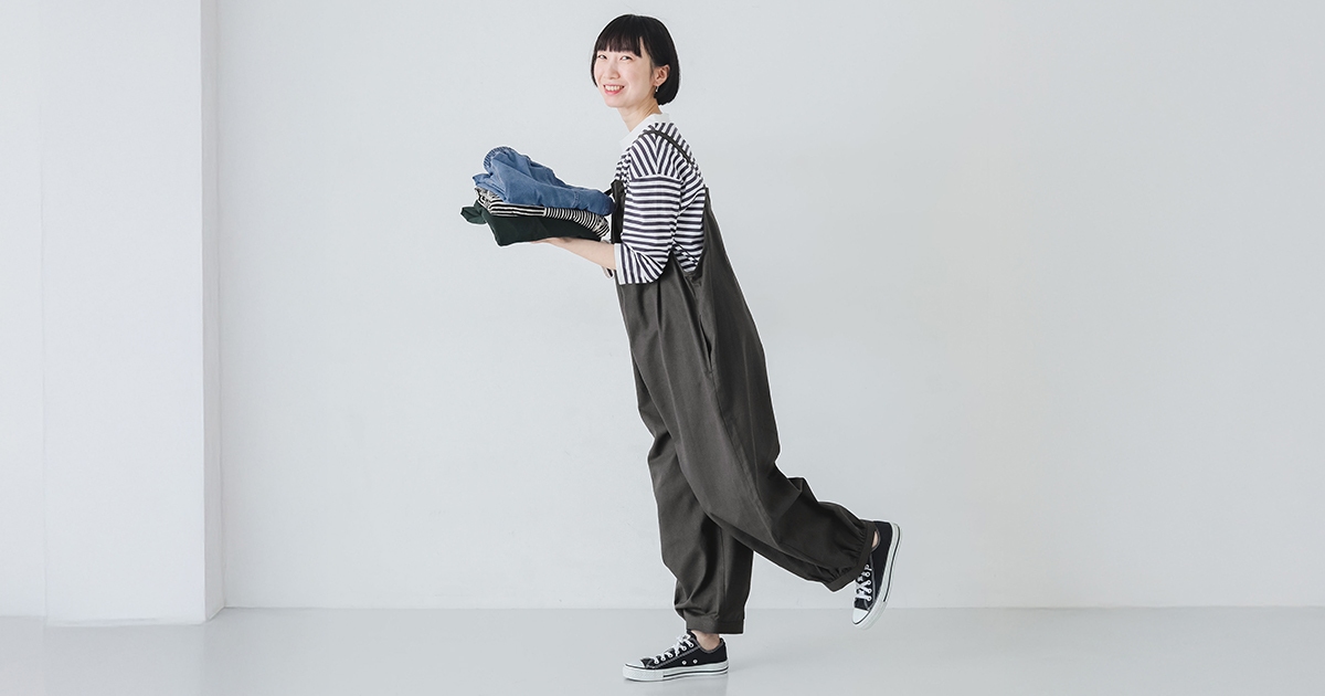 軽やかに過ごせるラフな一本【暮らしの服】楽ちんパンツ