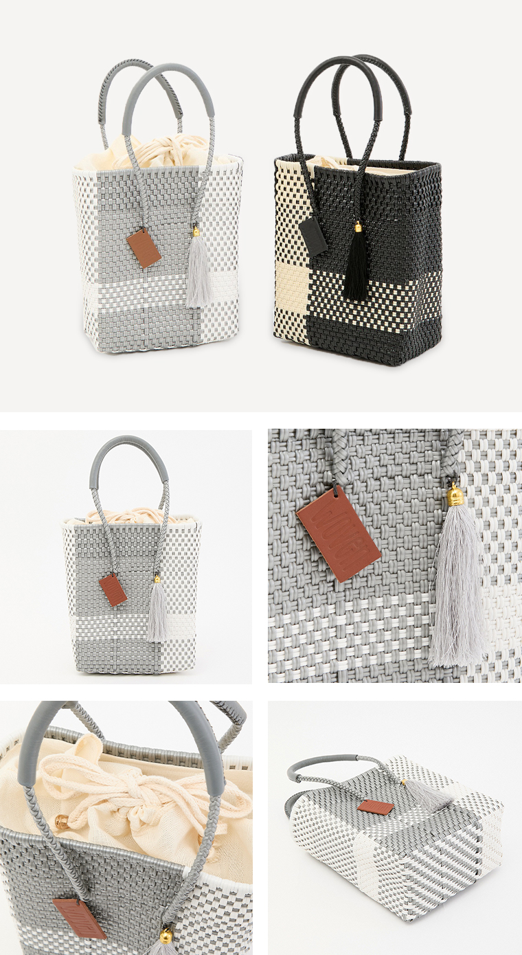 woven メルカドバッグの商品詳細カット