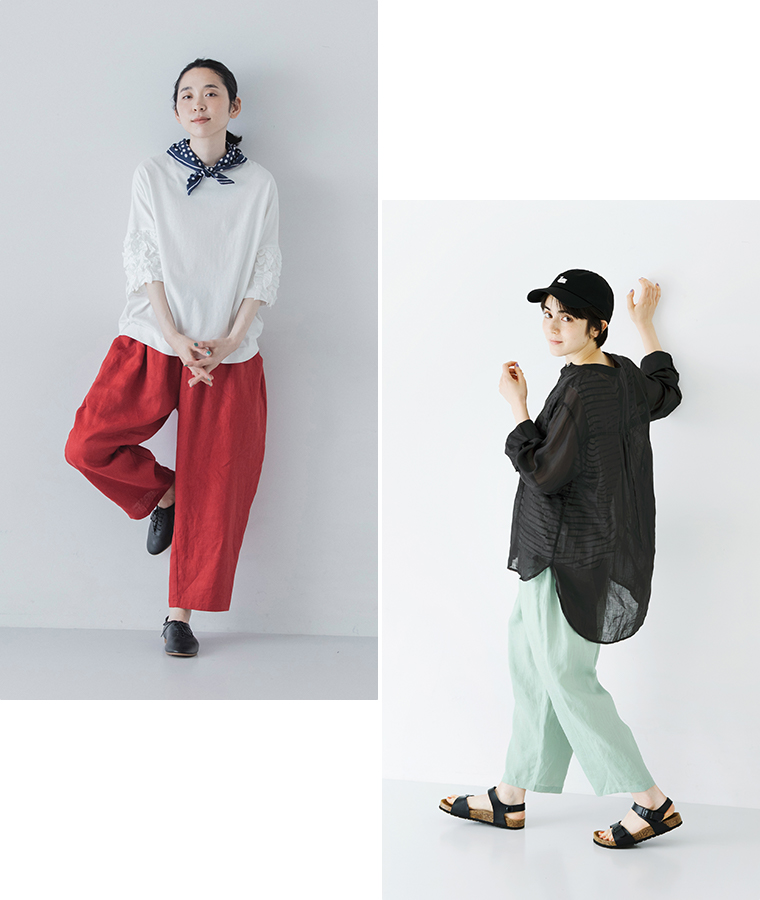 ista-ire よくばりパンツ 15周年 トマト ミント