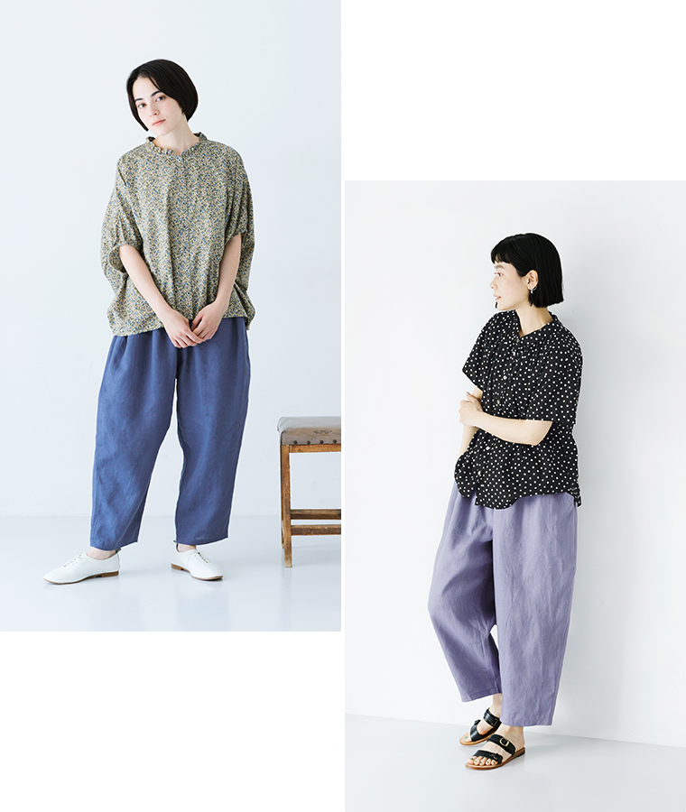 ista-ire よくばりパンツ 15周年 ブルーベリー ラベンダー