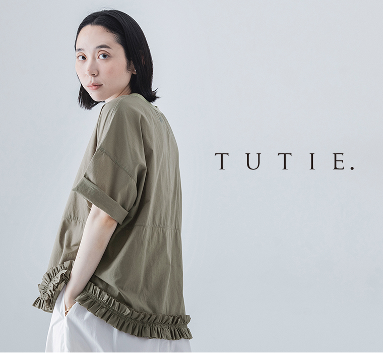 TUTIE. 裾フリルプルオーバー