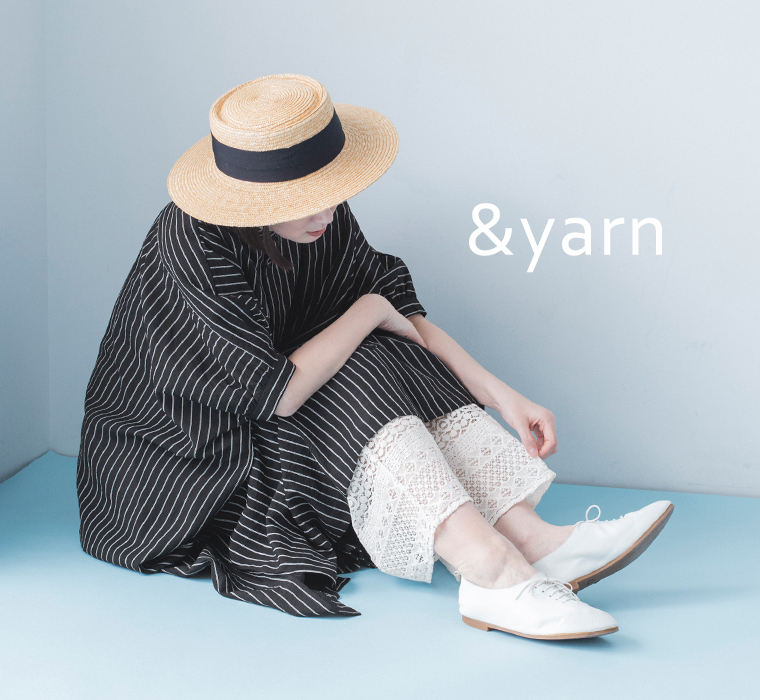 &yarn 裾レースぺチパンツ