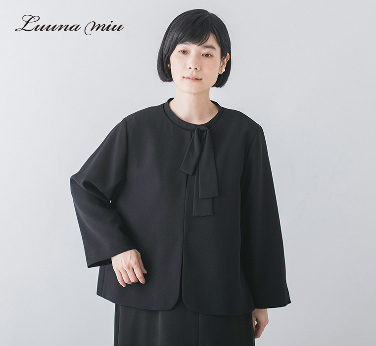 Luuna miu 新作フォーマルジャケットとワンピース