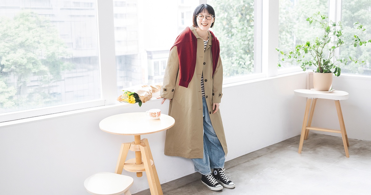 わたしの定番】10年後も使えるベーシック｜おしゃれの相棒ステンカラー