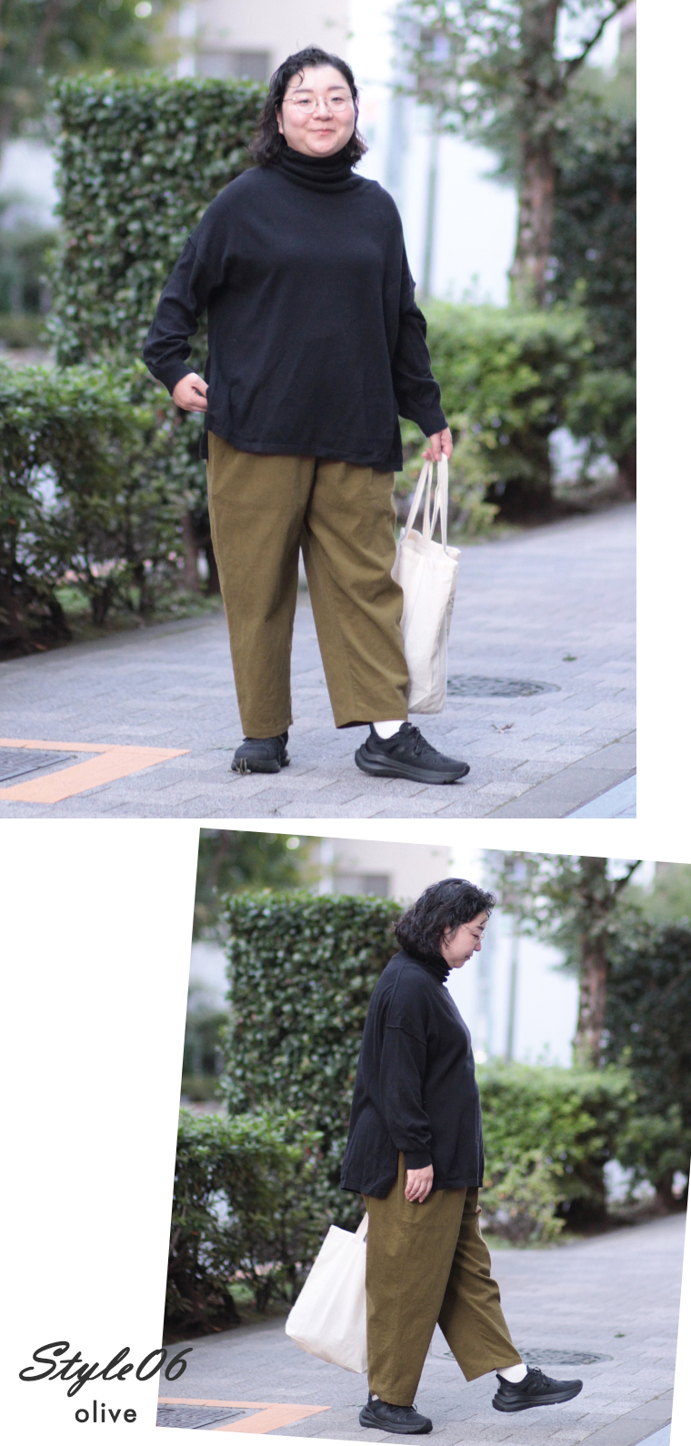 ista-ire コーデュロイよくばりパンツ 松岡８色スタイリング オリーブ