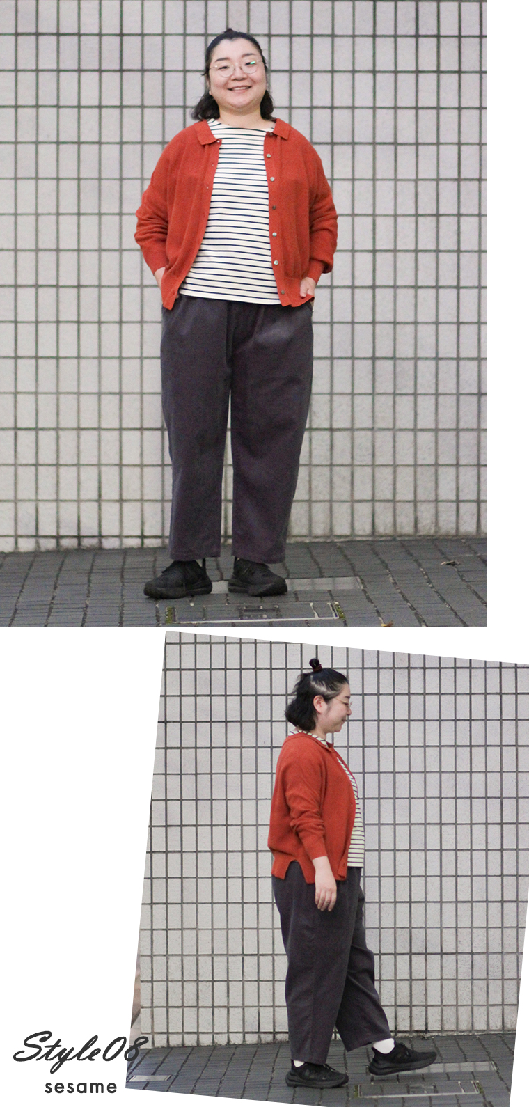 ista-ire コーデュロイよくばりパンツ 松岡８色スタイリング セサミ