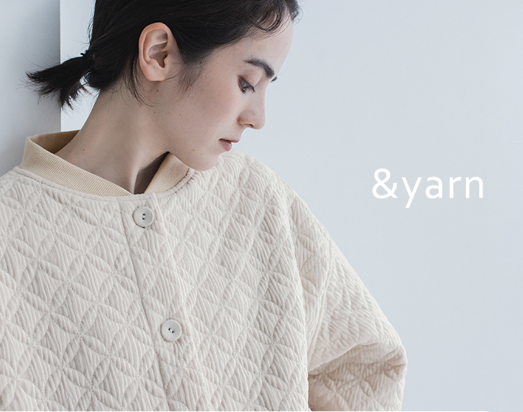 やさしい刺しゅうをまとった【 &yarn 】あたたかコーデュロイブルゾン