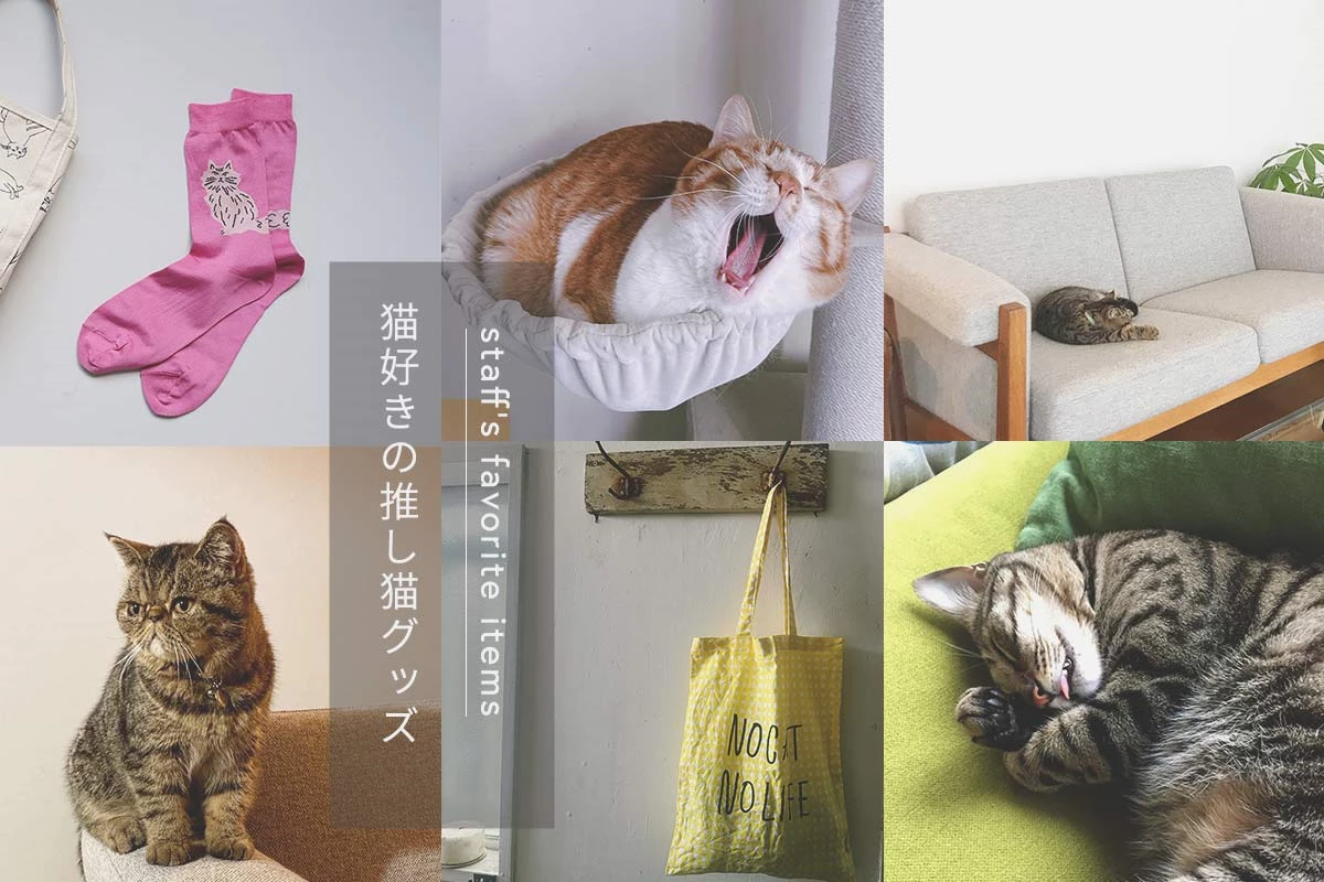 vol5 猫好きスタッフが選ぶ、推し猫グッズ