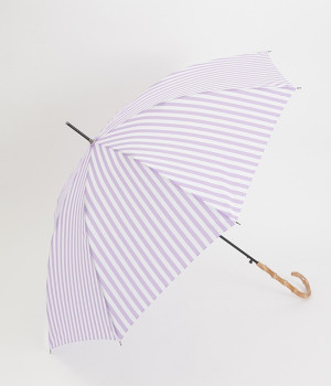 ソティ　竹のジャンプ長傘　ストライプ
