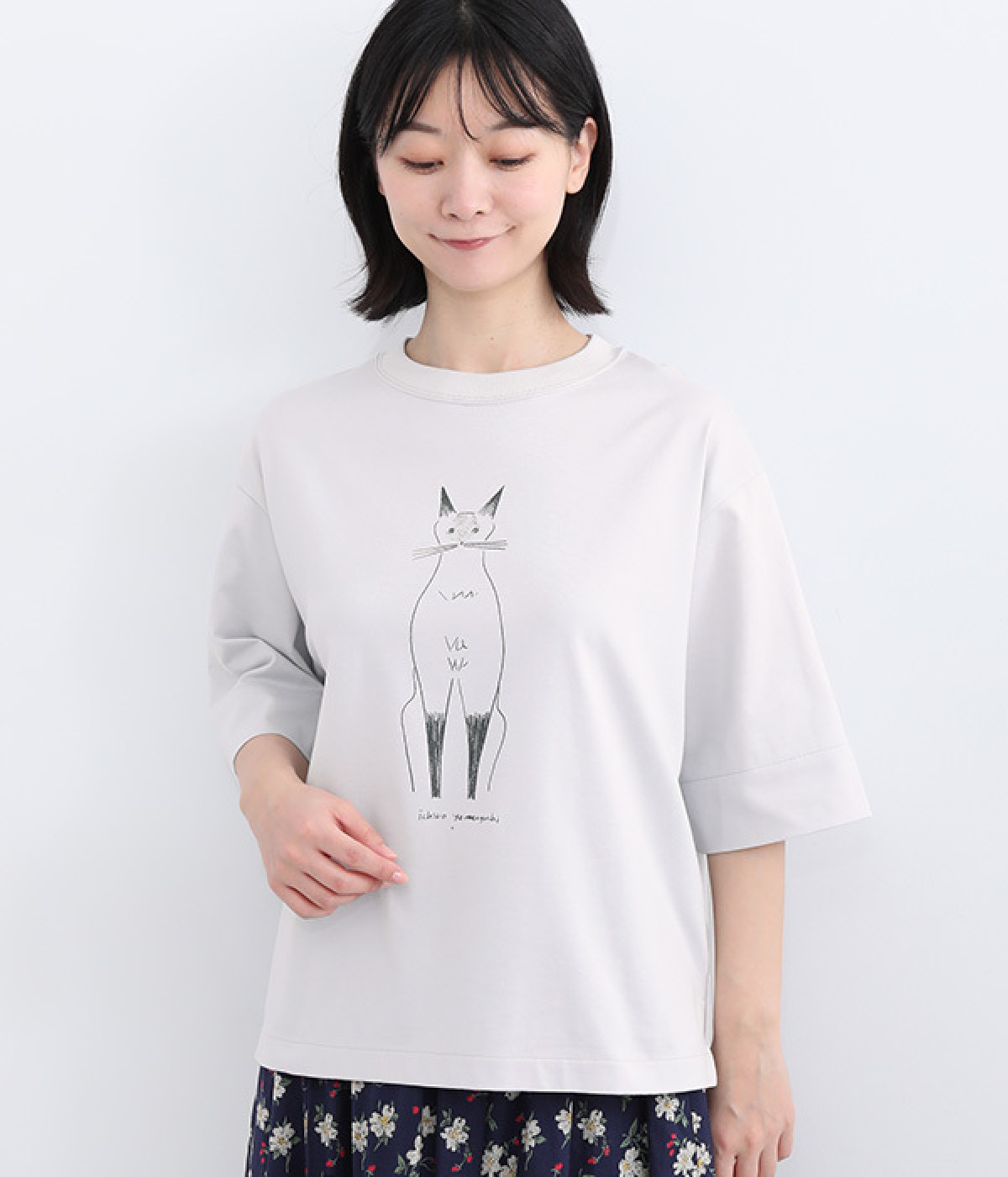 ichiro yamaguchi.半袖Tシャツ(ブルー-ONESIZE)