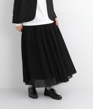 コットンチュールスカート