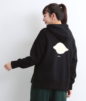 ichiro yamaguchi.フーディ(ブラック×LEMON-ONESIZE)