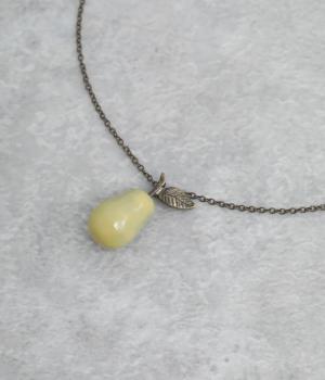 ラ・フランスシルエットネックレス