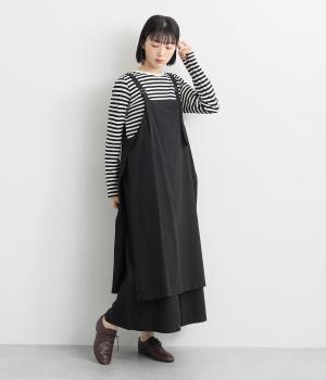 レイヤードサロペット(ブラック-38)