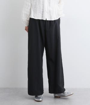 機能素材ナイロンイージーパンツ(ブラック-38)