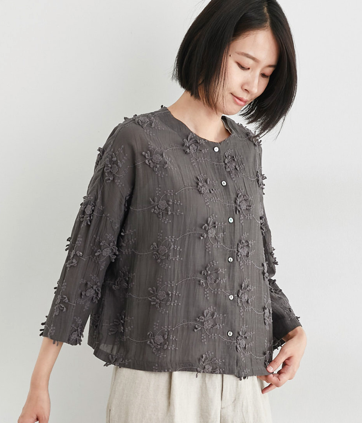 インド刺繍ブラウス