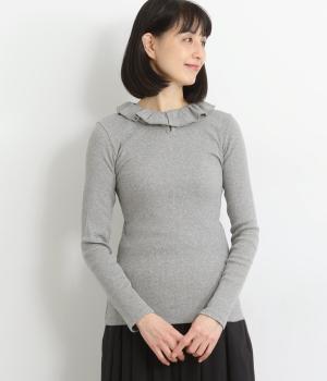 コットンテレコ　フリルカラーインナー