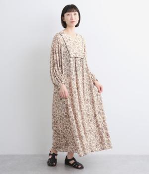 デヴォープリントヨーク切替えAラインワンピース