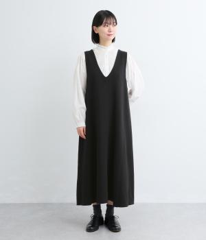 ミラノリブ　2wayジャンパースカート