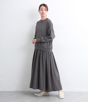 ジャージパッチワークワンピース