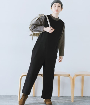 のびのびニット サロペット