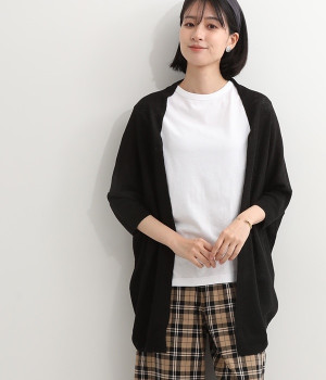 ✨極美品✨モヴェスエルヴ コットン リネン カーディガン 薄手 黒 ブラック 楽天市場】カーディガン 麻 黒の通販