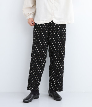 MIZUTAMAダブルフェイステーパードパンツ