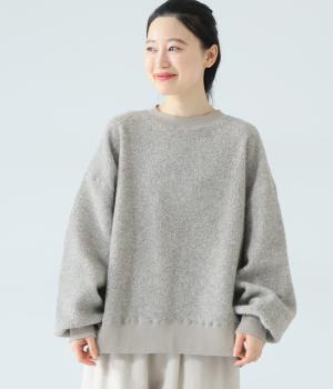 ウールリッチパイルボアプルオーバー