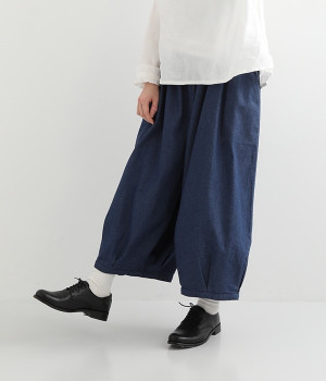 デニム　バルーンパンツ