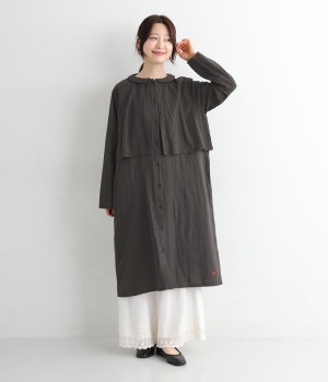 コットンWガーゼボレロワンピース（kinako）の商品詳細