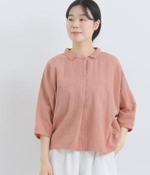 ダブルガーゼBIGプルオーバー