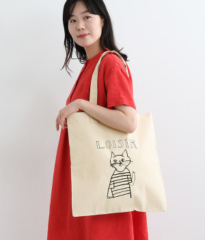 コットントートバッグ(ロワ次郎-ONESIZE)
