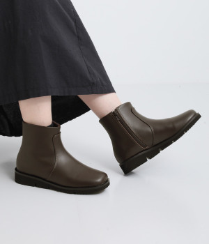 ぽってりブーツ(コゲチャ-L)