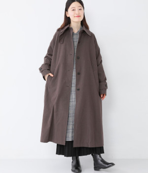 グランジコットンポプリンコート