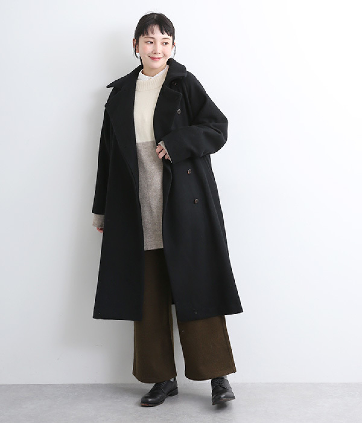 トゥービーシック/【値下げ】【ほぼ新品】スペリオルメルトン ケープコート スペリオルメルトンコート TO BE CHIC スペリオルメルトン ケープ