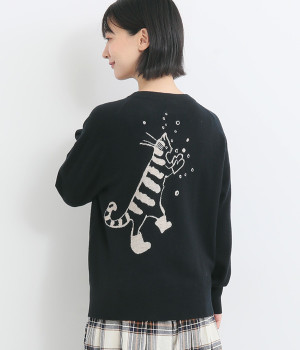 G Glenara TORANEKOBONBONニット