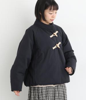 ツイルピーチショートダウン(ネイビー-F)