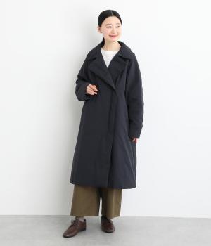 ツイルピーチロングダウンコート