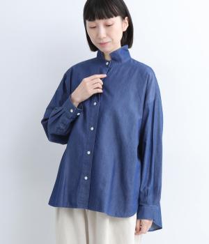 デニム　定番クラシックシャツ
