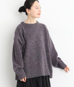 メリノ天竺プルオーバーニット