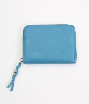 ドット型押ラウンドパームフィットウォレット