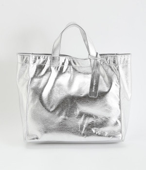 ソフトメタリックショッパー(シルバー-ONESIZE)