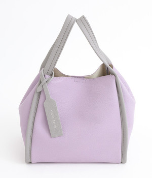 ミニショルダー付ソフトレザー調ミニバッグ