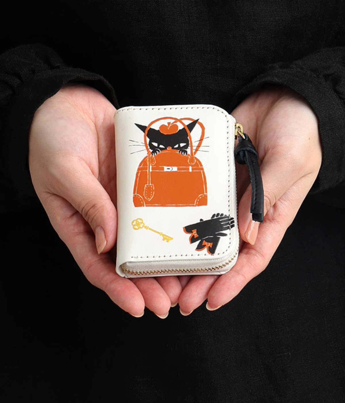 黒ねこ意匠 ROBIN スマートキーケース（perche）の商品詳細