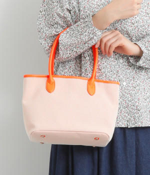 蛍光キャンバス×蛍光シープ　トートバッグ(オレンジ-ONESIZE)